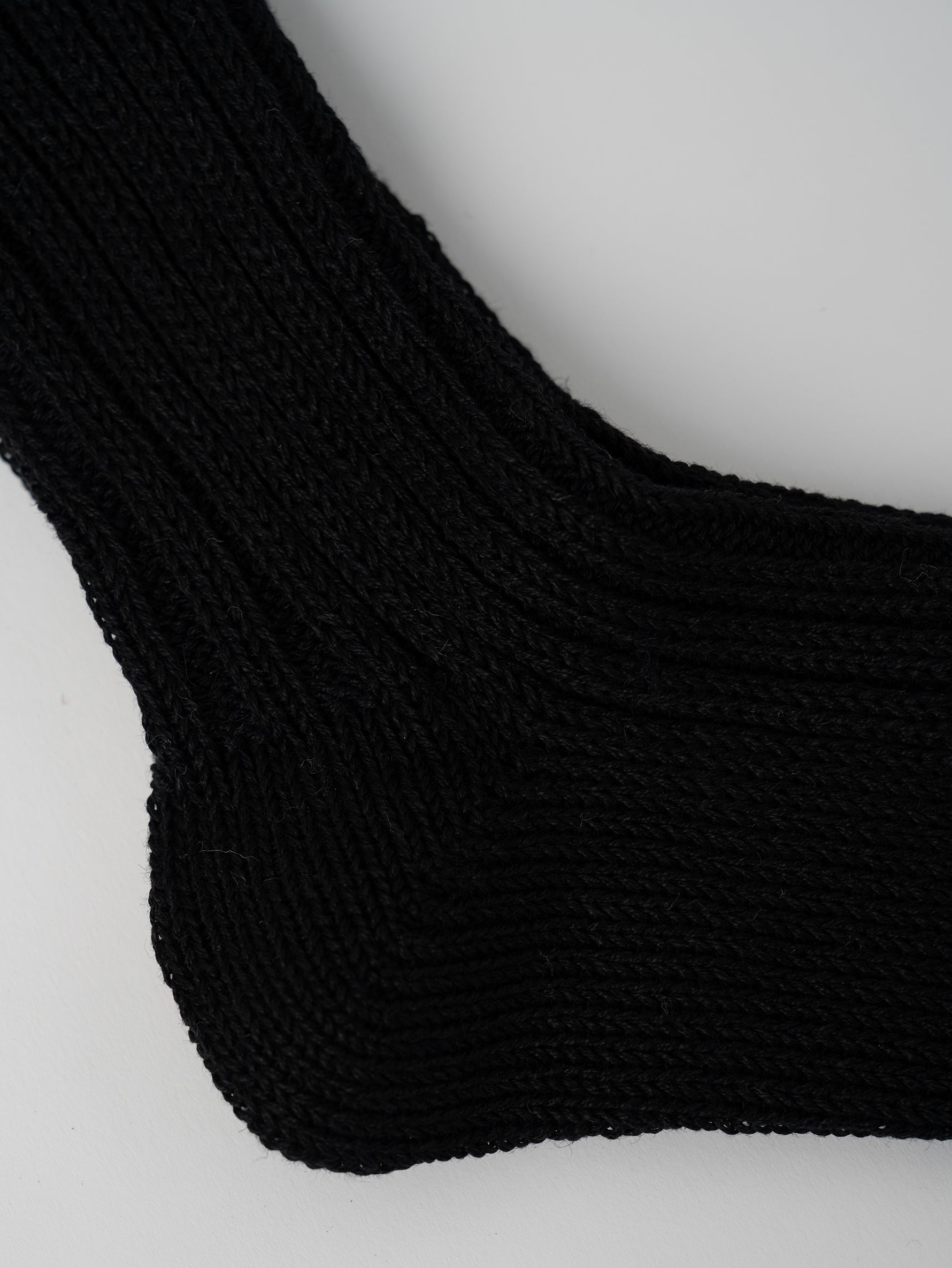 BATONER | WIDE RIB LINEN SOCKS  BN-25SI-002