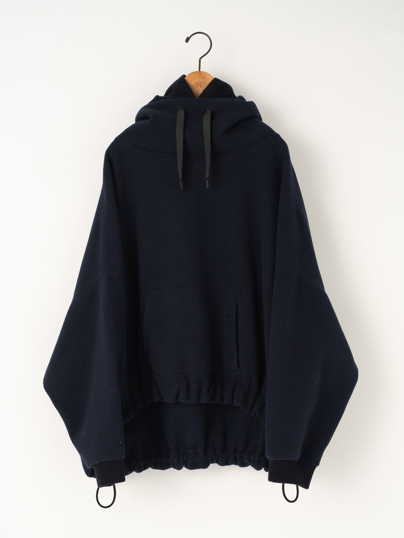 COGTHEBIGSMOKE | ワイドボディショート丈パーカー KNOLL CROPPED HOODY