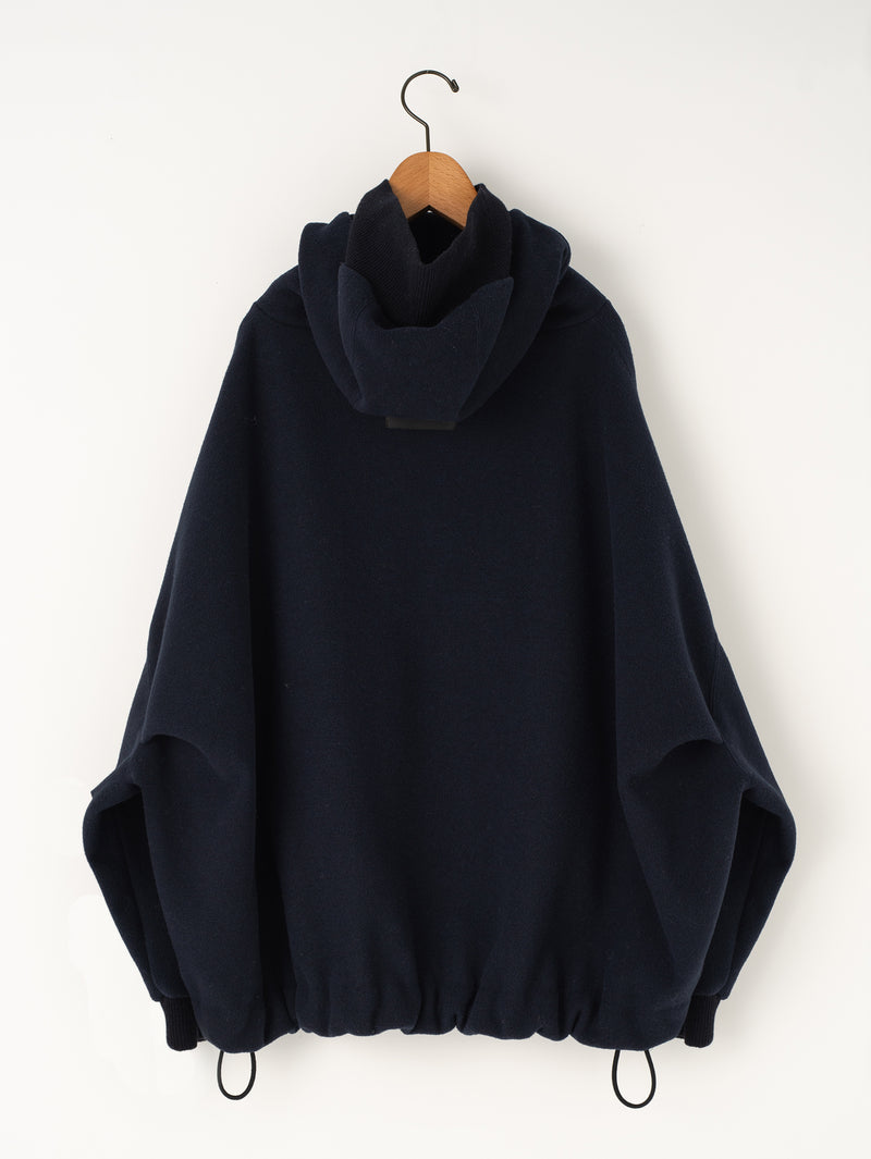 COGTHEBIGSMOKE | ワイドボディショート丈パーカー KNOLL CROPPED HOODY