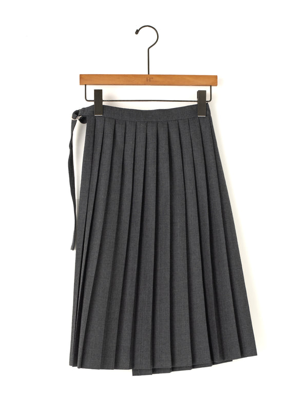 O'NEIL OF DUBLIN | ウーステッドウール ラッププリーツスカート