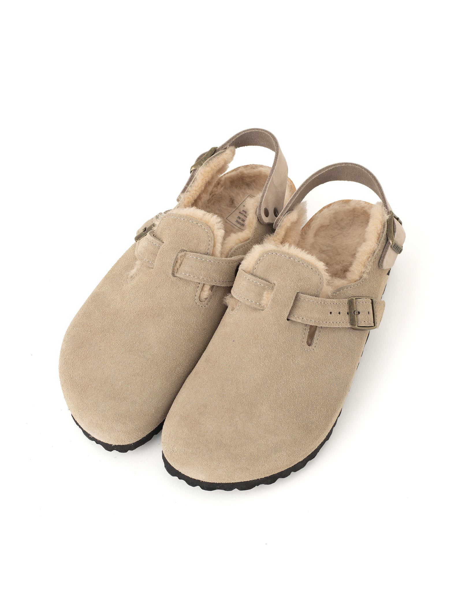 BIRKENSTOCK | トキオシアリングスエードファーサンダル Tokio