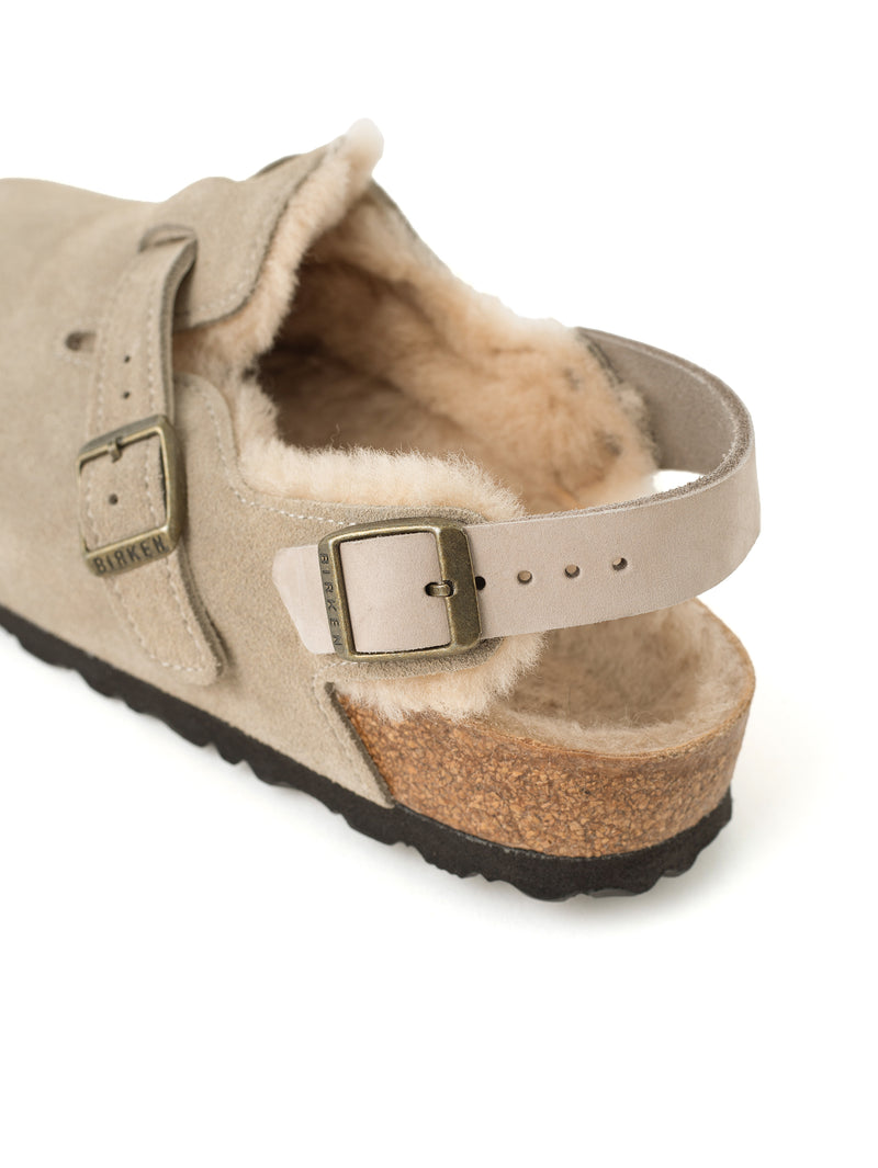 BIRKENSTOCK | トキオシアリングスエードファーサンダル Tokio