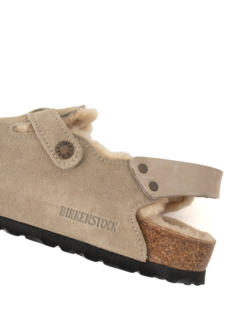 BIRKENSTOCK | トキオシアリングスエードファーサンダル Tokio