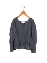 enrica | コットンWAVY Vネックトップス TOPS146