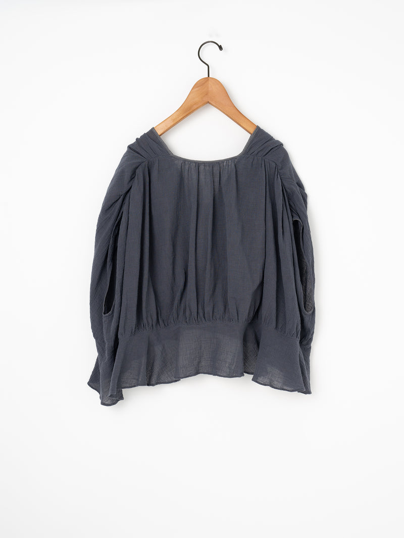 enrica | コットンWAVY Vネックトップス