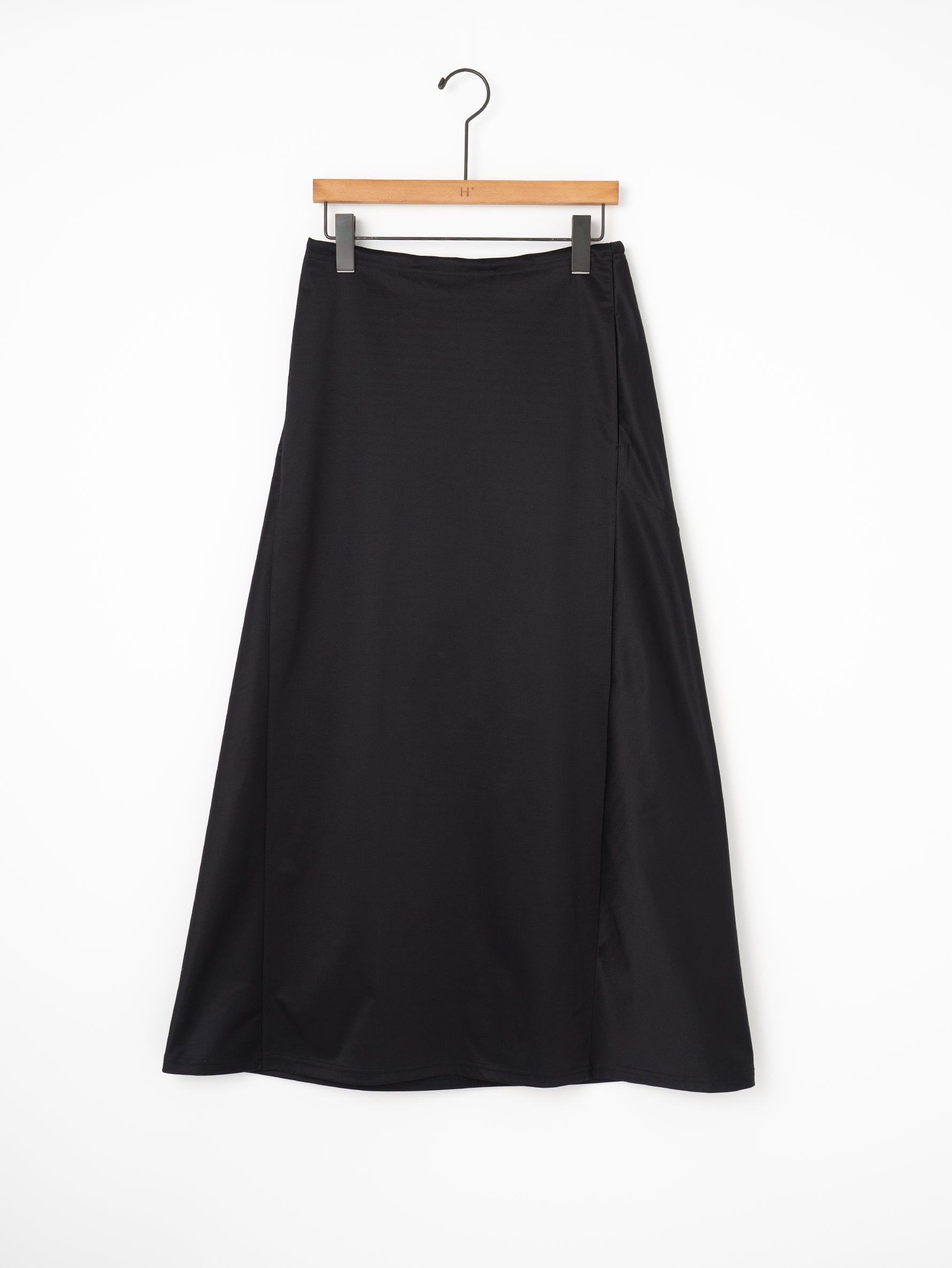 コグノーメン COGNOMEN PLEATED SKIRT 巻きスカートブラック