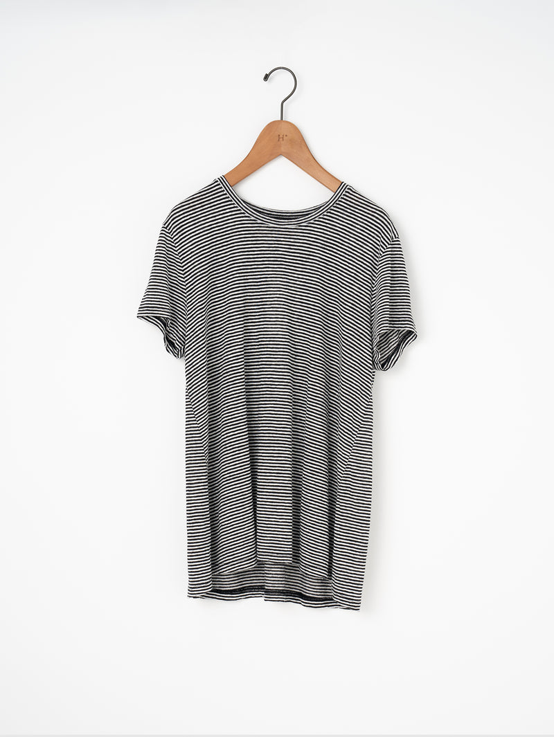 BATONER | ノルマンディ リネン Aライン Tシャツ