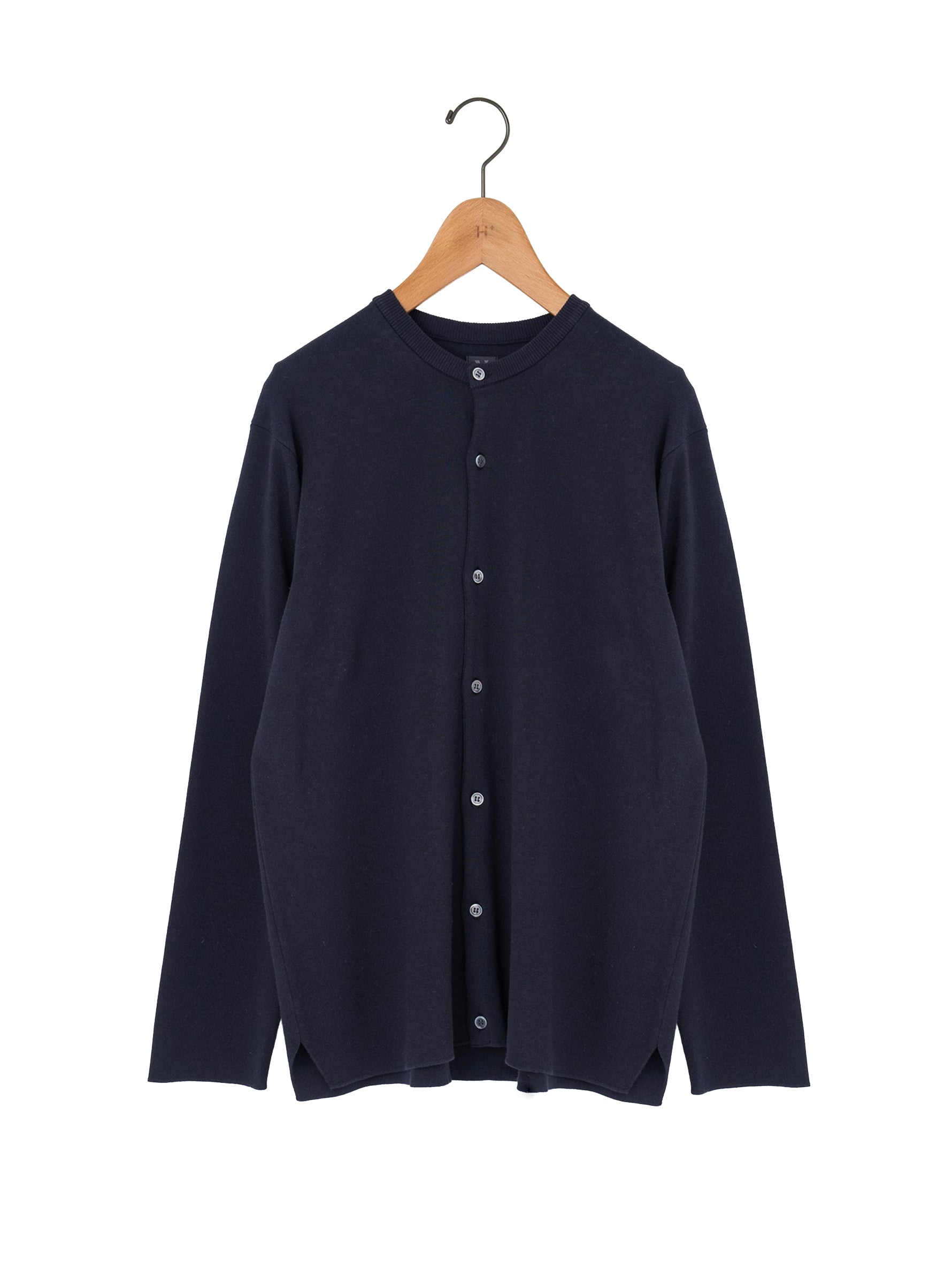 BATONER | 32G SMOOTH KNIT CREW NECK CARDIGANBN-SE-002