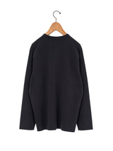 BATONER | 32G スムース ニット クルーネック カーディガン