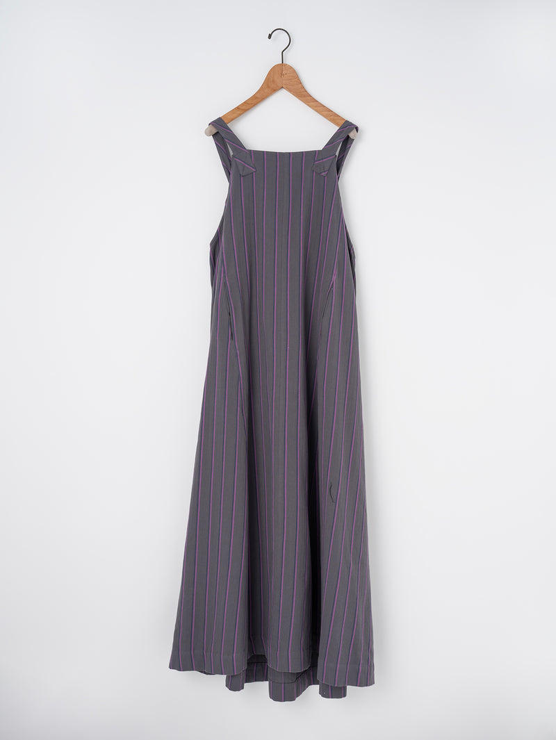sana | dress (herringbone stripe)