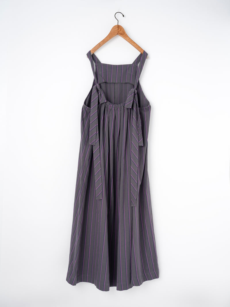 sana | dress (herringbone stripe)