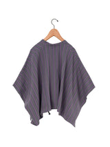 sana | tassel blouse (herringbone stripe)