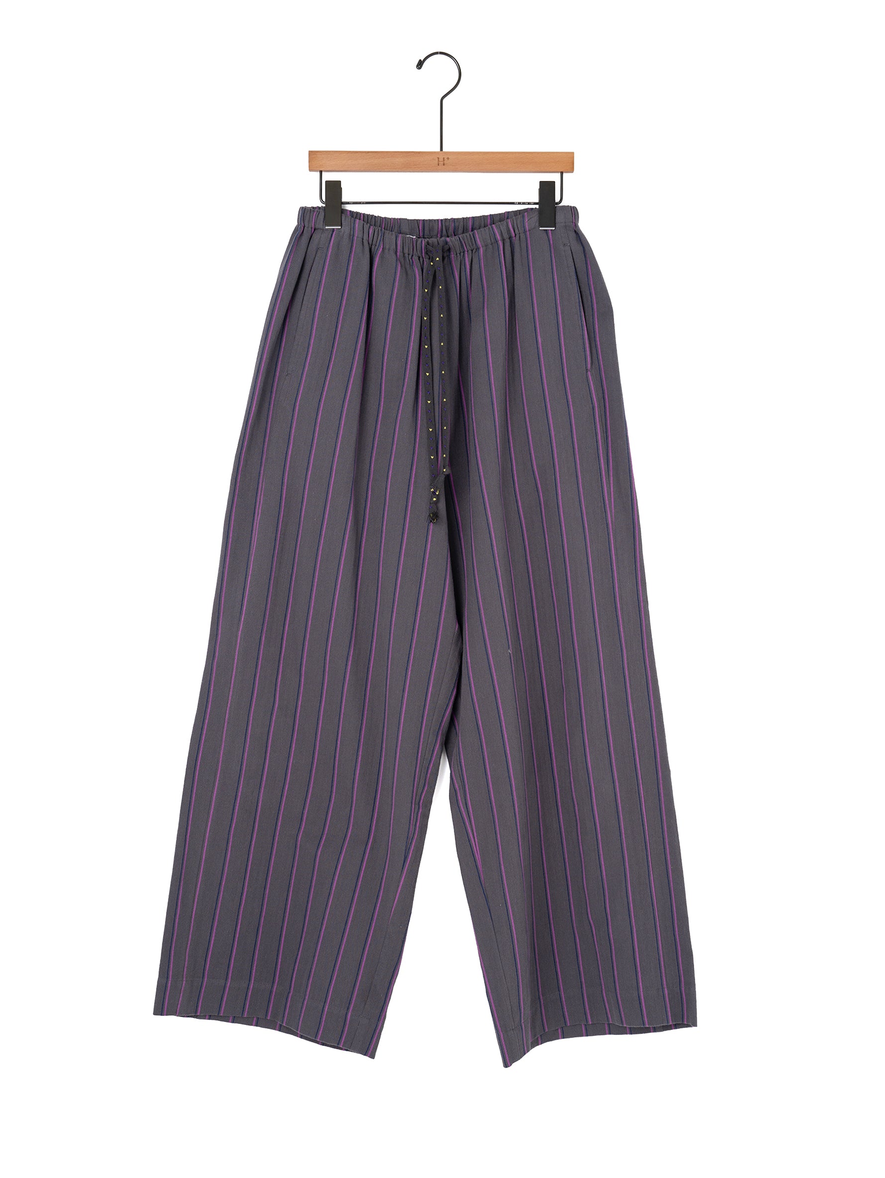 sana | tassel pants (herringbone stripe)