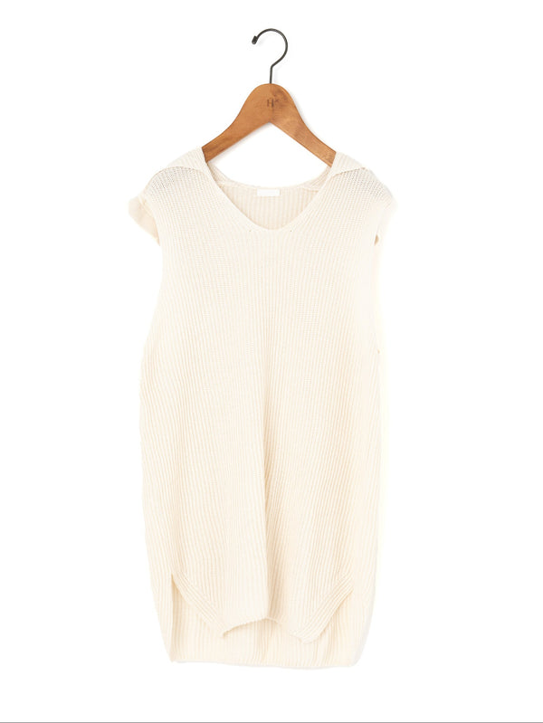 SEEALL | WIDE COLLAR RIB TOPS