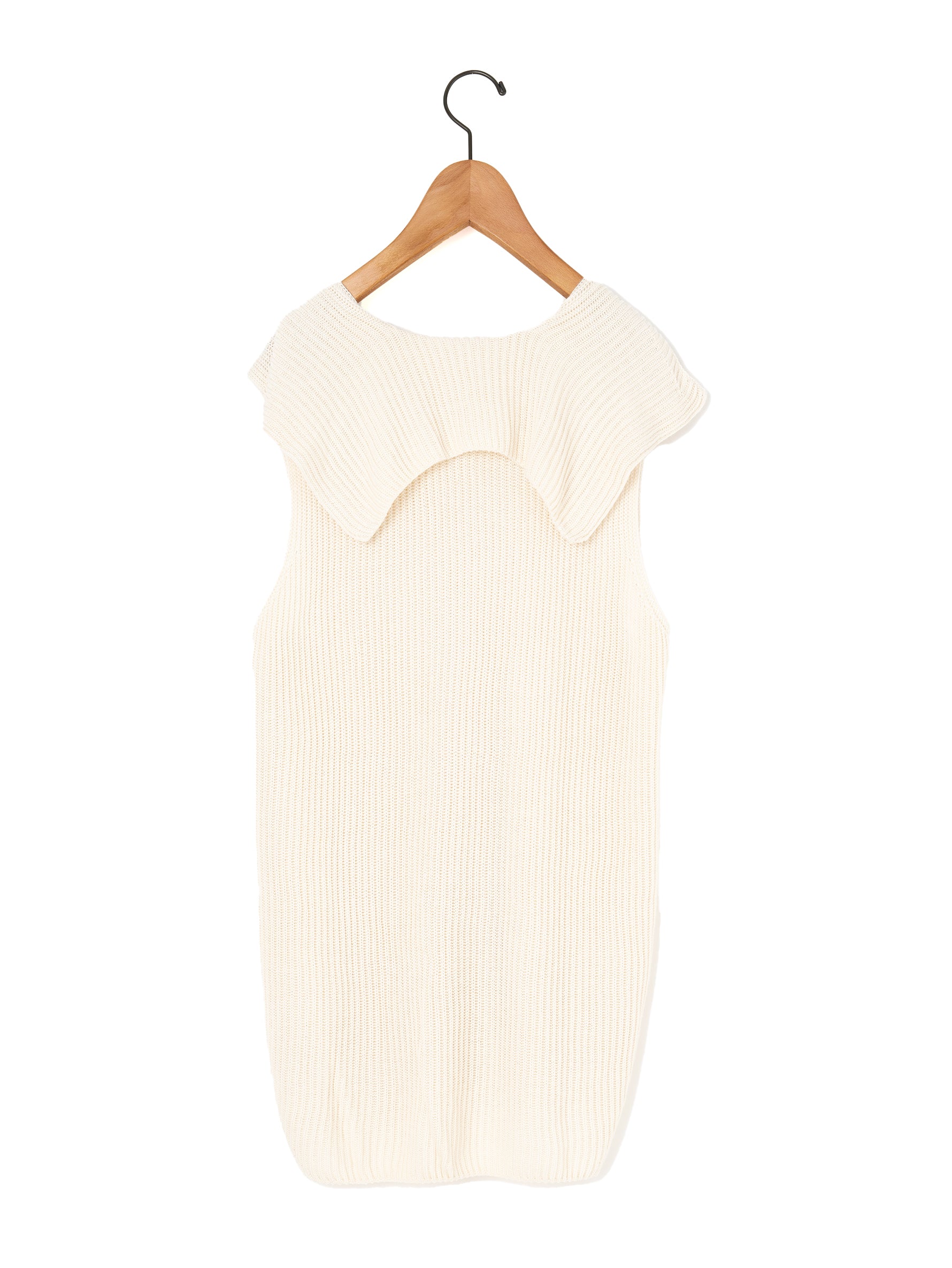 SEEALL | WIDE COLLAR RIB TOPS