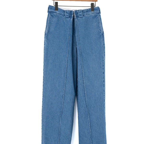 KURO | BIG TUCK DENIM TROUSER – H+HELIOTROPE