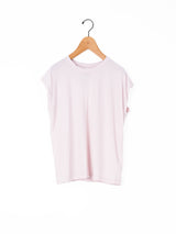 BATONER | NORMANDY LINEN CAP SLEEVE T-SHIRT BN-26SL-054