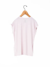 BATONER | NORMANDY LINEN CAP SLEEVE T-SHIRT BN-26SL-054