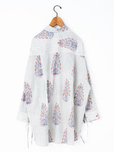 VIOLETTE ROOM | BLOCK PRINT BIG SHIRTS VR262131