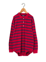 TanC TOKYO | PIQUE BORDER POLO ROMPERS TC26A-008