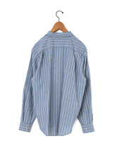 KURO | QUIET STRIPE PIPING SHIRT 964253