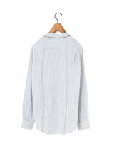 KURO | QUIET STRIPE PIPING SHIRT 964253