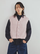 BOWTE | UKファブリック モヘア 2WAYフロントベスト