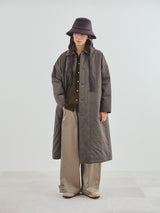 kagure | コットン中綿ステンカラーコート