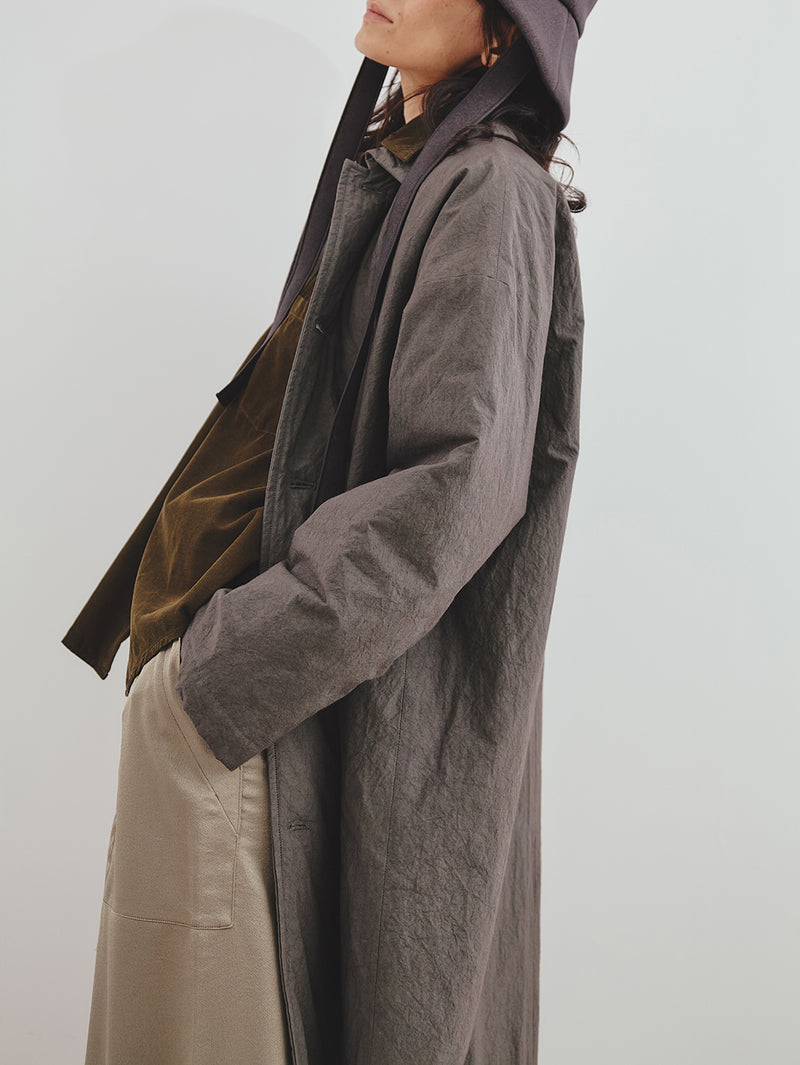 kagure | コットン中綿ステンカラーコート