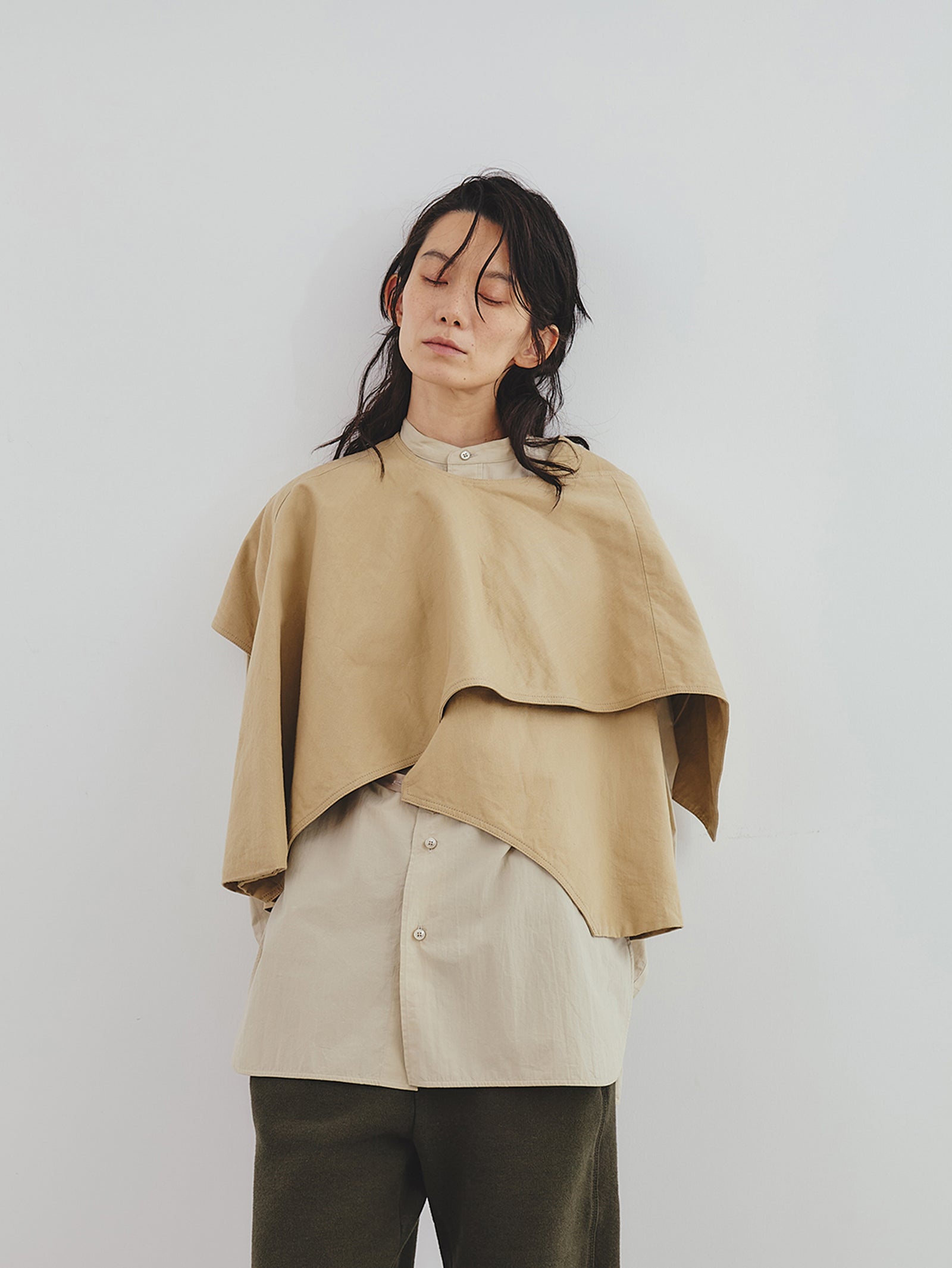 アトリエgg ケープ ateliergg ケープベスト 18 アトリエgg ateliergg ケープベスト 18