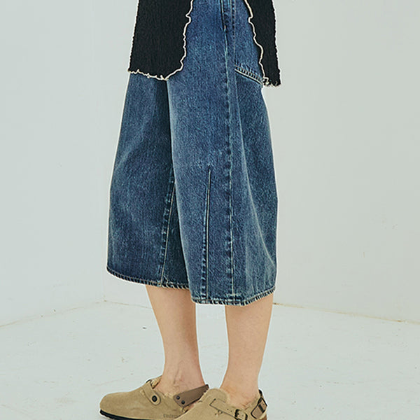 KURO | WIDE SPREAD CROPPED SHORTS 964140 – H+HELIOTROPE