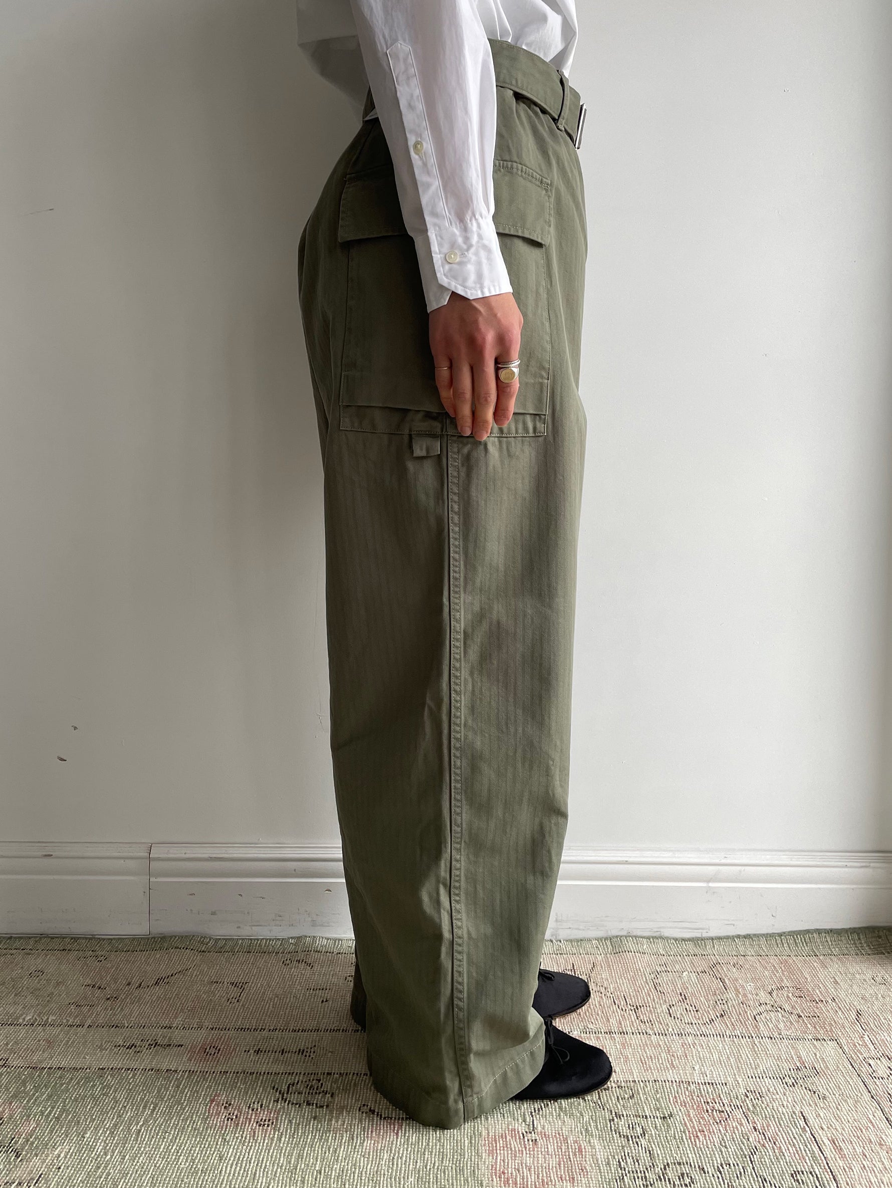 SEEALL | M-43ミリタリーベルトパンツ