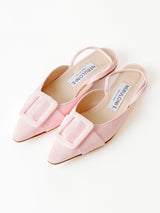 NEBULONI E. | バックルミュールサンダル 7140/PINK