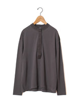 CHLOE STORA | ヘンリーネックロングTシャツ TSHIRT CACHOU