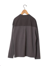 CHLOE STORA | ヘンリーネックロングTシャツ TSHIRT CACHOU