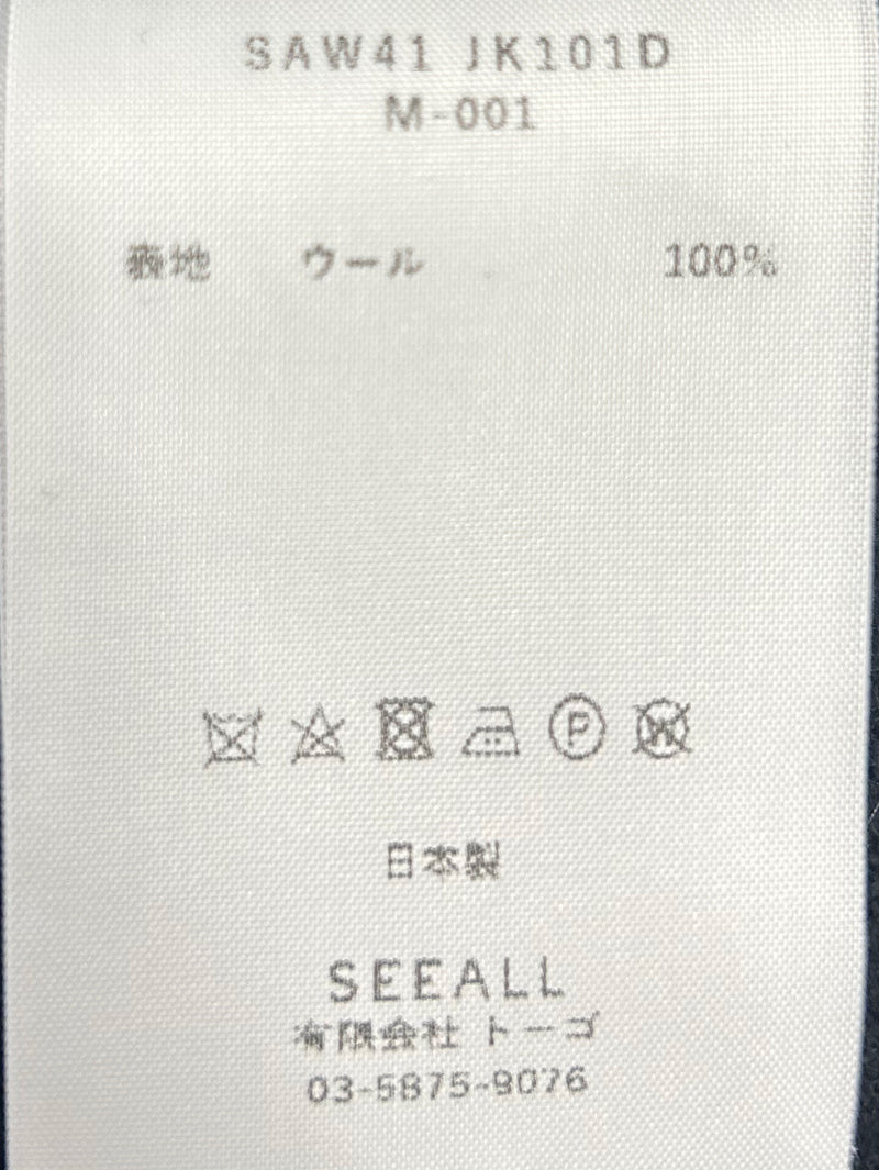 SEEALL | オーバーサイズドダブルブレステッドコート – H+HELIOTROPE