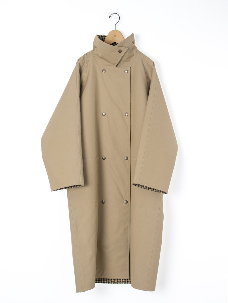 LES PRAIRIES DE PARIS レ プレリード パリ  REVERSIBLE 2WAY TRENCH COAT トレンチコート