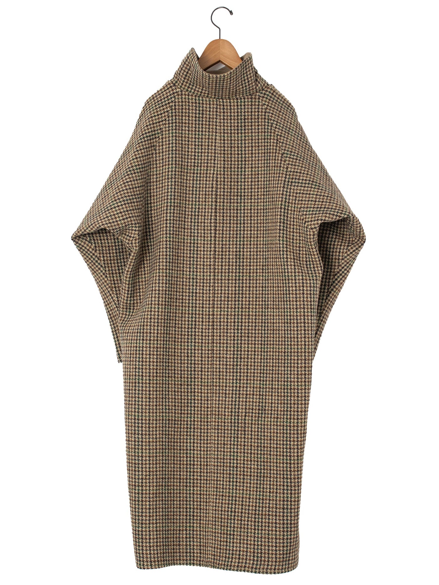 【Les Prairies de Paris】チェック柄デザインコート LES PRAIRIES DE PARIS レ プレリード パリ| REVERSIBLE 2WAY TRENCH