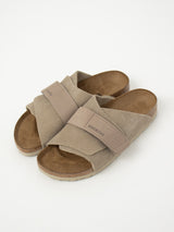 BIRKENSTOCK | キョウトスエードレザーサンダル Kyoto LENB/LEVE Taupe