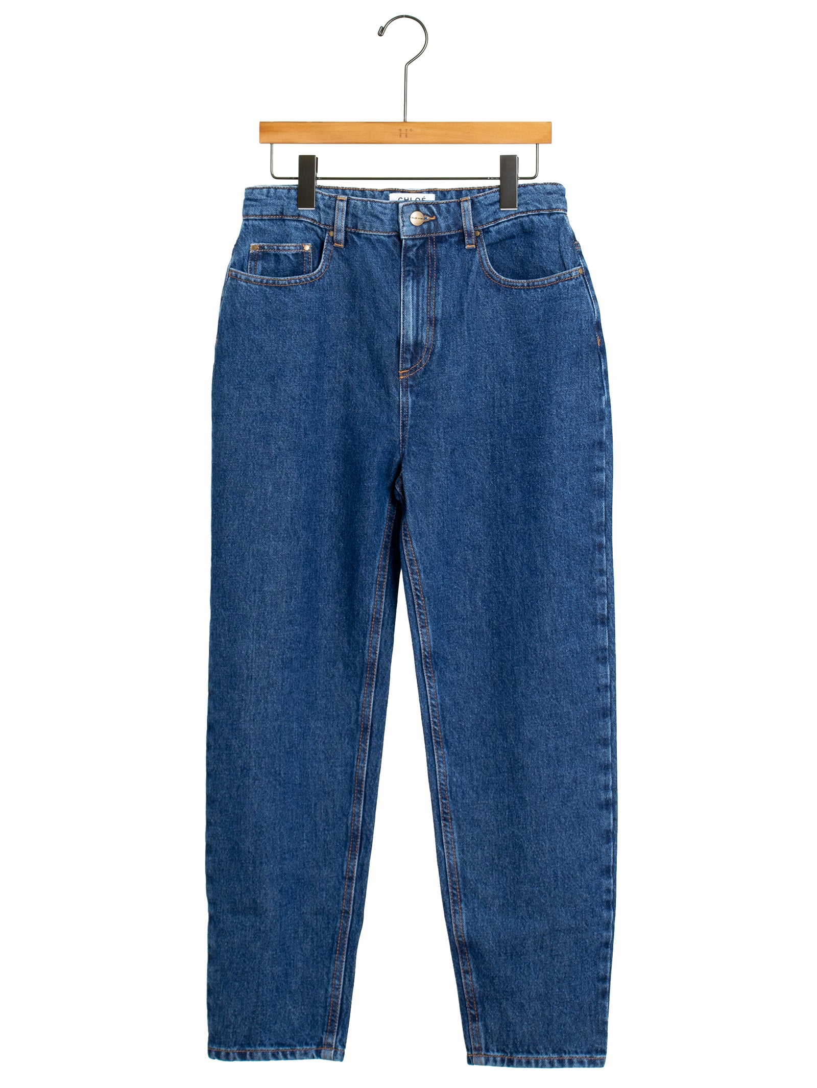 CHLOE STORA | テーパードデニムパンツ JEANS RAVI 26CS0497RAVI – H+