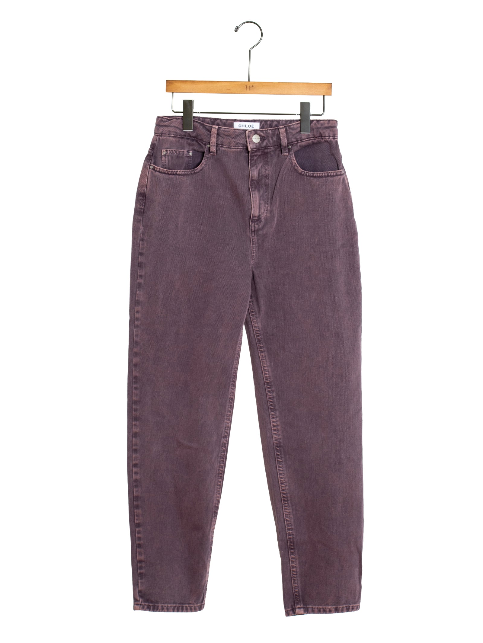 CHLOE STORA | テーパードデニムパンツ JEANS RAVI 26CS0497RAVI – H+