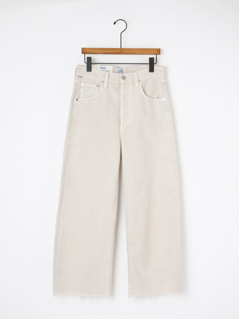 CITIZENS of HUMANITY | クロップド丈デニムパンツ AYLA RAW HEM CROP IN TWILL