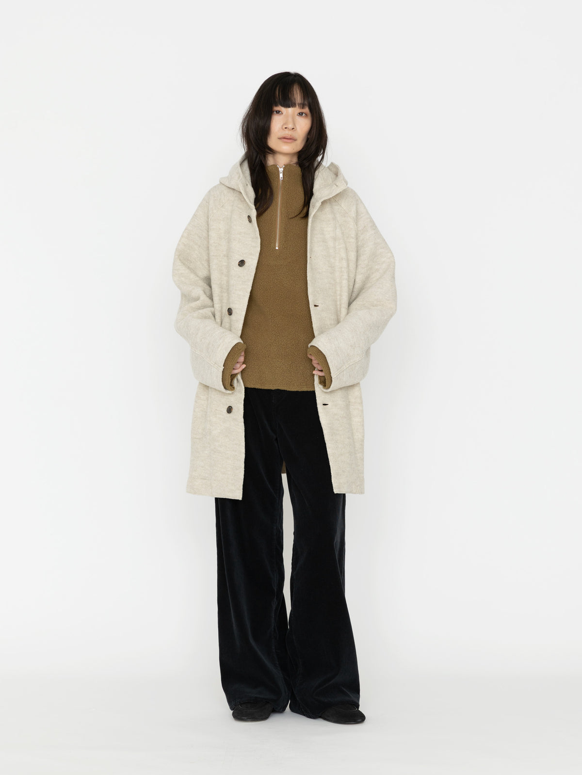 kagure | Compressed Wool Short Coat GA26430-2071110
