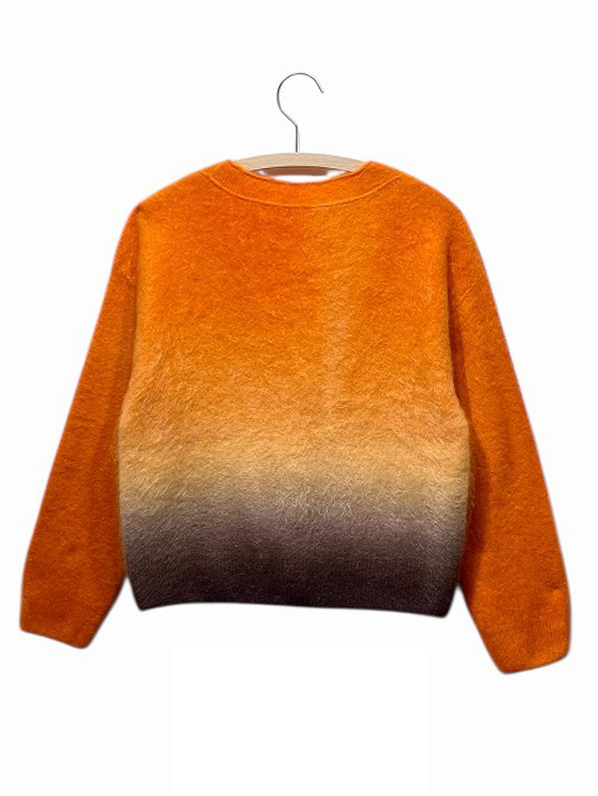 enrica | カシミヤシャギーグラデーションカーディガン KNIT240-1