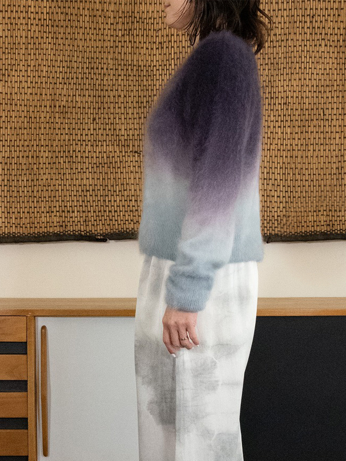 enrica | カシミヤシャギーグラデーションニット KNIT275-1