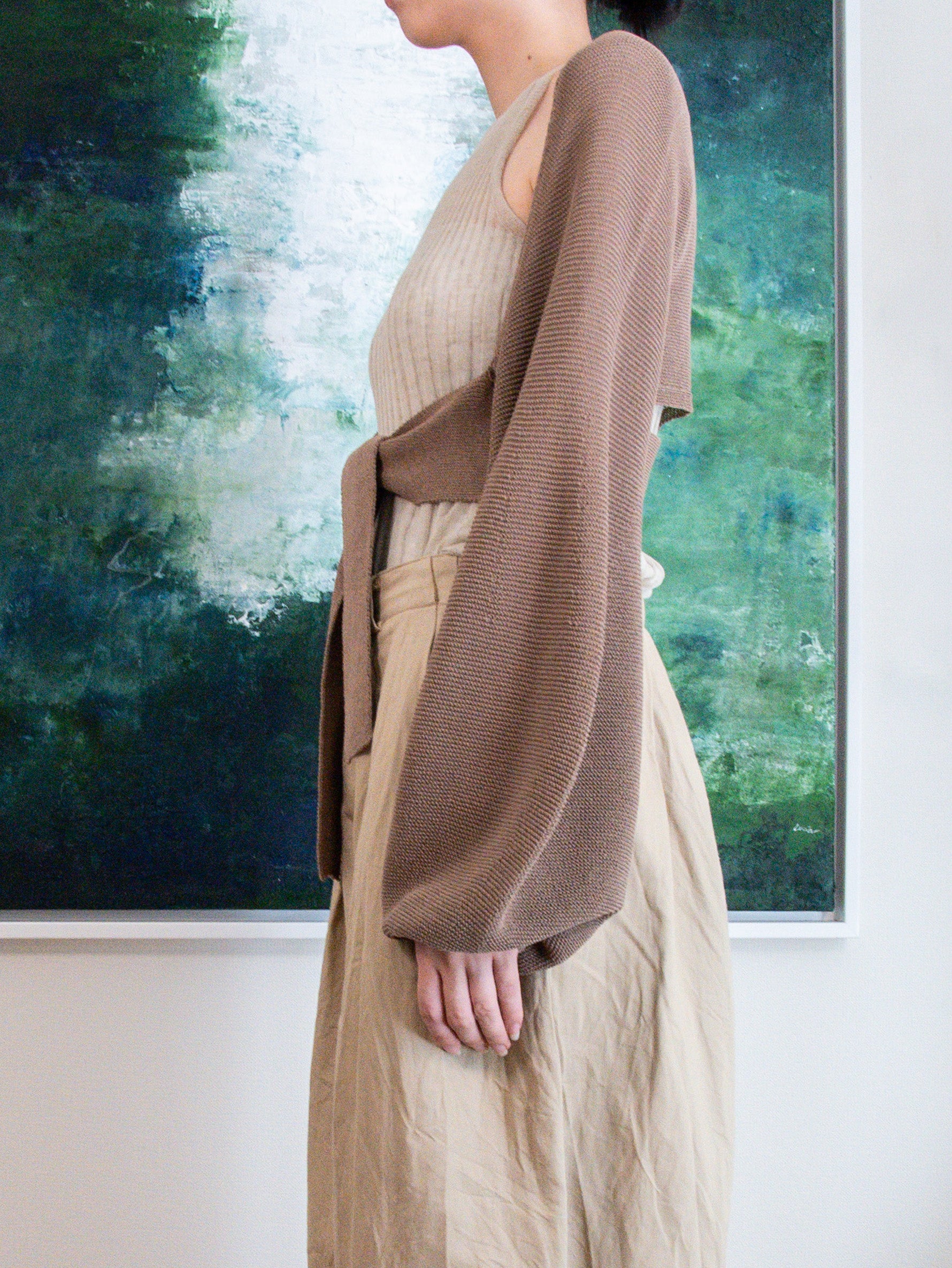 enrica | ロングスリーブボレロKNIT 271