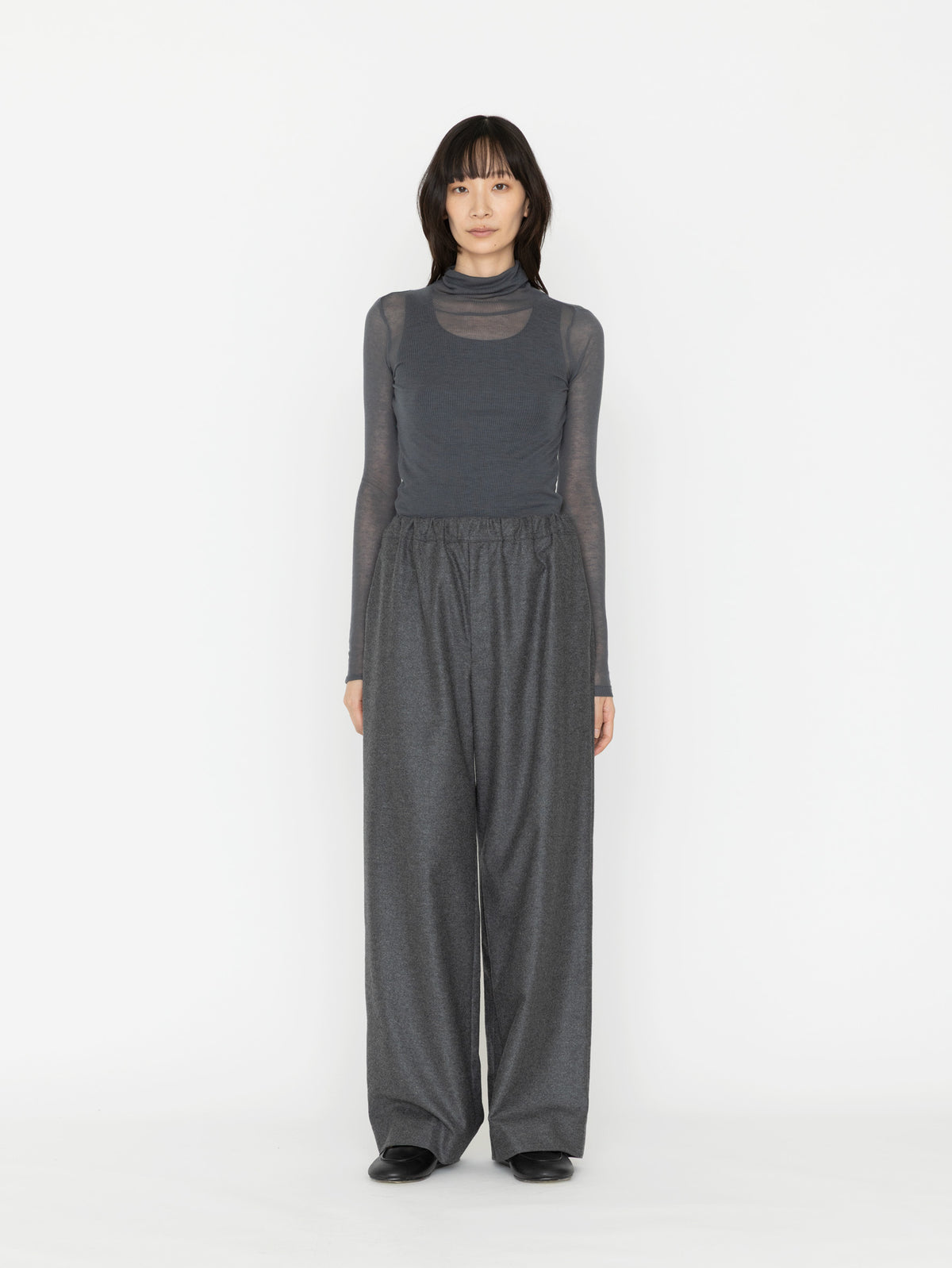 BOWTE | EXTRA FINE COLLAGE FLANNEL RELAXING PANTS 262-04-0005