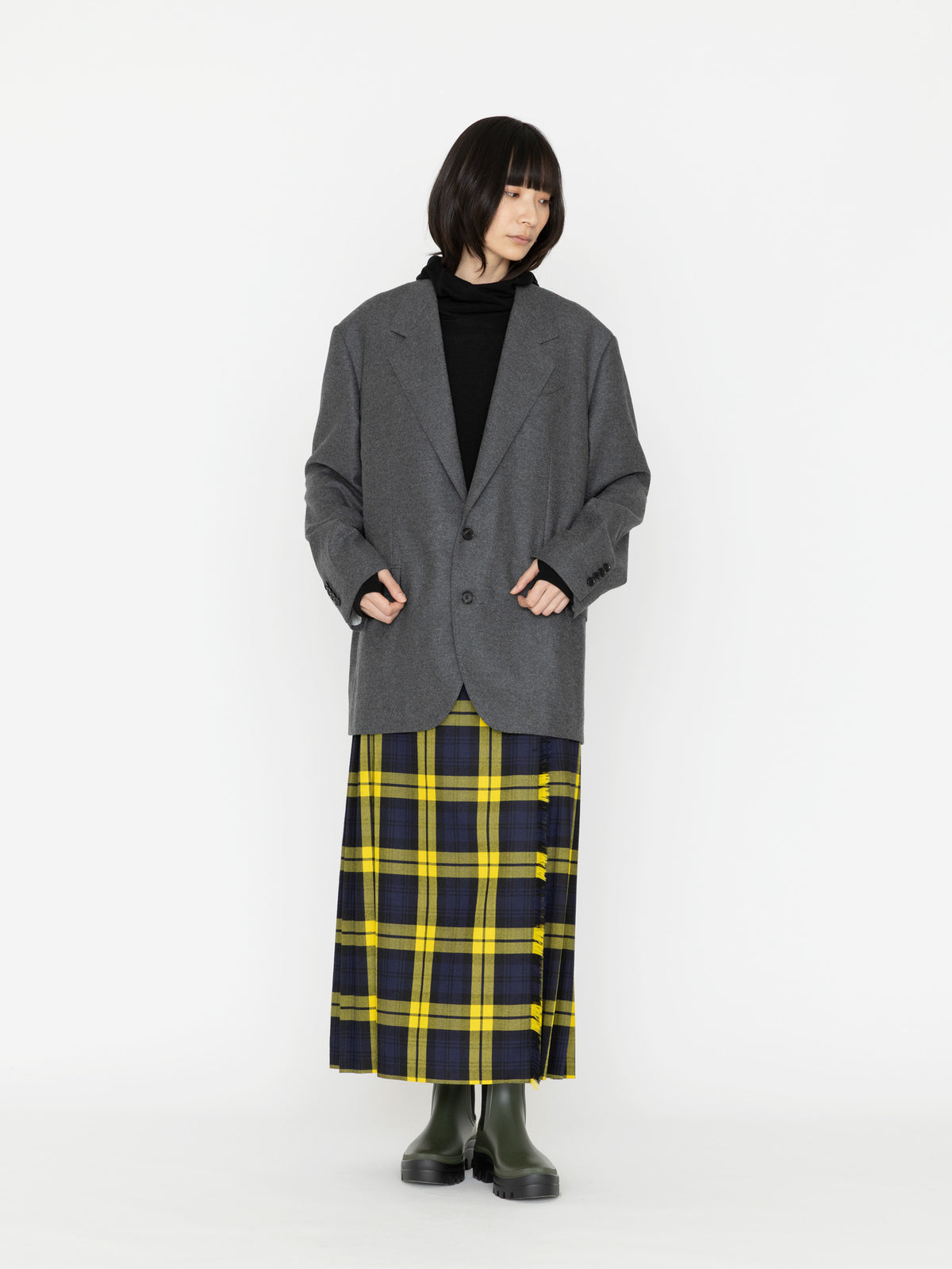 BOWTE | EXTRA FINE COLLAGE FLANNEL CONFORT TAILORED JACKET 262-06-0010