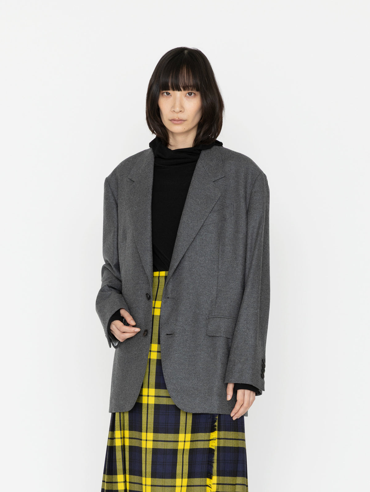 BOWTE | EXTRA FINE COLLAGE FLANNEL CONFORT TAILORED JACKET 262-06-0010
