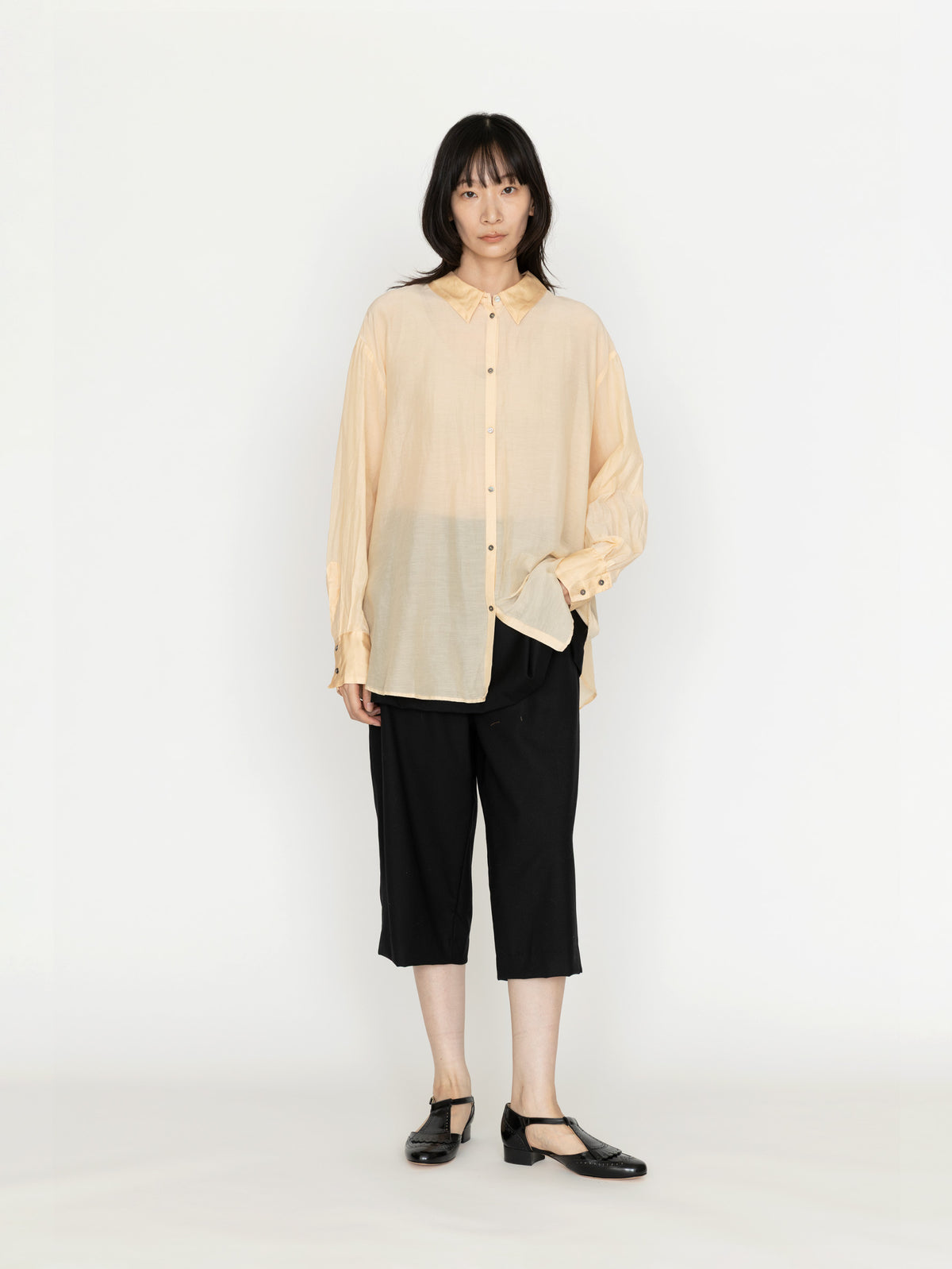enrica | コットンシルクシャツ BLOUSE141-21